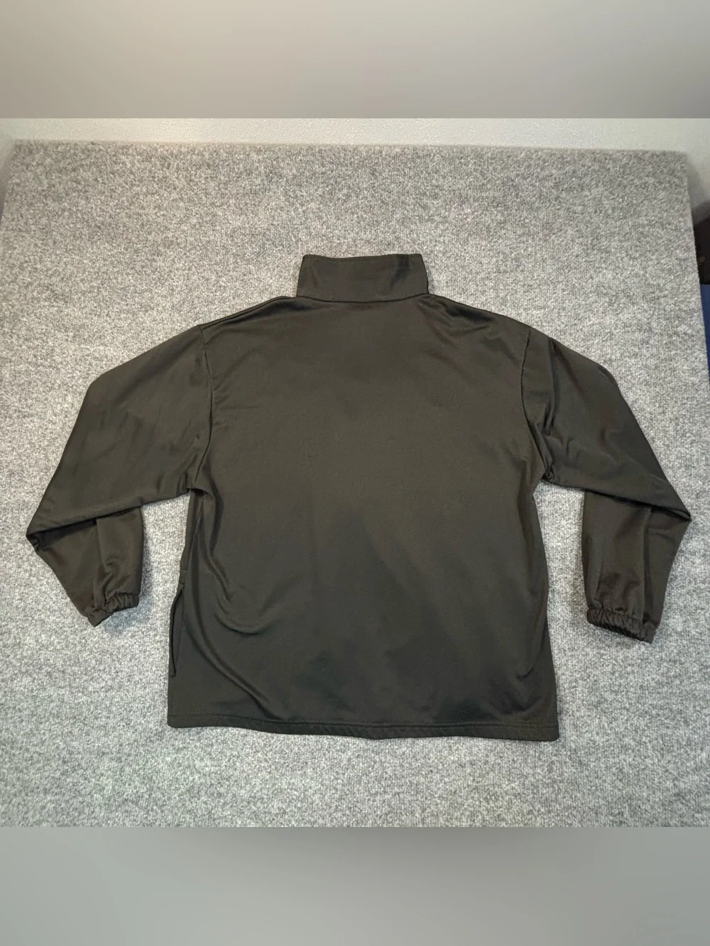 USA Olympics Jacket Mens XL Black Team USA Full Zip Olympic Committee Warm Up